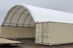 20'Wx20'Lx12'H fabric storage building